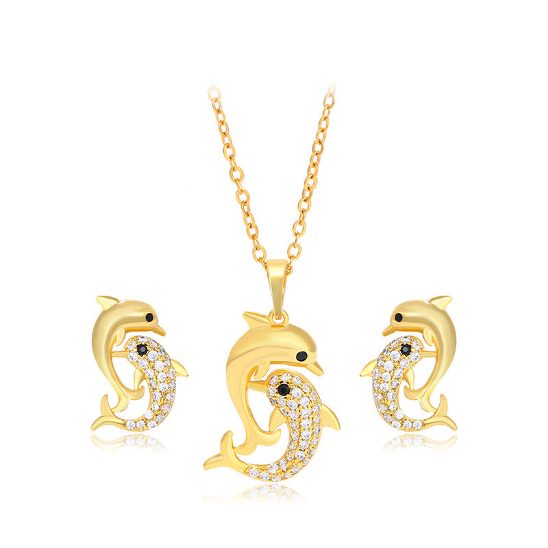 Wholesale Animal Whale Alloy Pendant